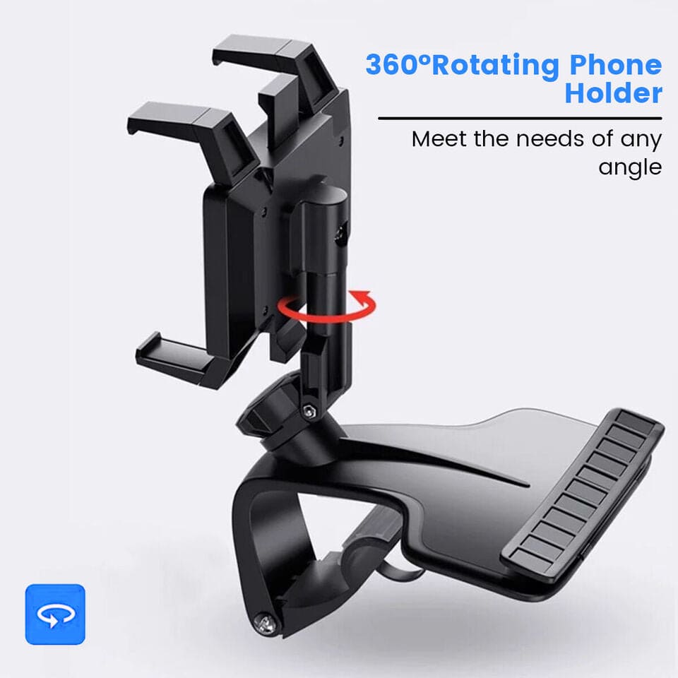 Dashboard Mobile Holder, Universal Phone Suction Bracket, 360 Adjustable Rotating Mount Holder, Multipurpose Cell Phone Stand, 360 Degree Rotating GPS Navigation Bracket, Car Dashboard Rear View Mirror with 360° Spring Clip Dashboard Mobile Holder, Universal Phone Suction Bracket, 360 Adjustable Rotating Mount Holder, Multipurpose Cell Phone Stand, 360 Degree Rotating GPS Navigation Bracket, Car Dashboard Rear View Mirror with 360° Spring Clip